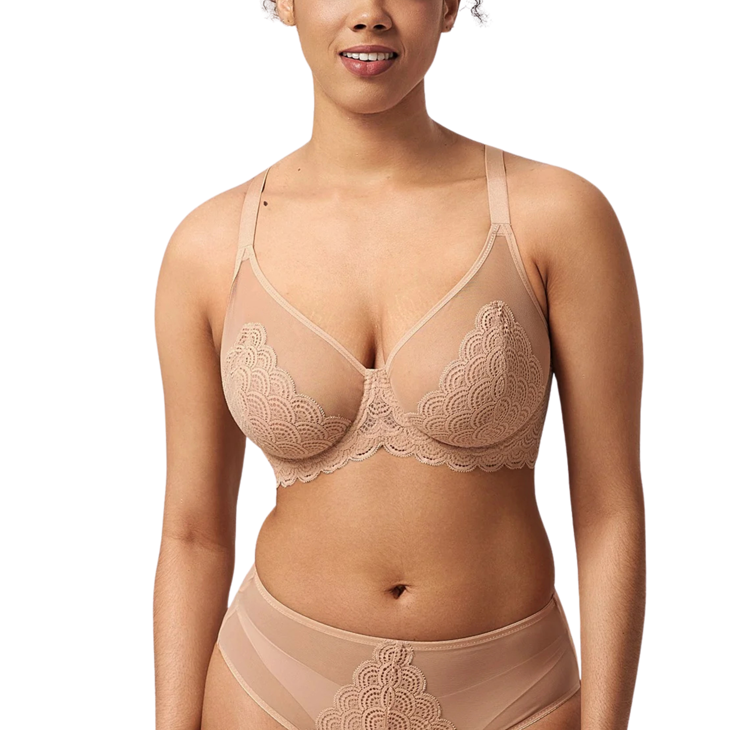 Curva™  Reggiseno Minimizer in Pizzo per Seni Generosi