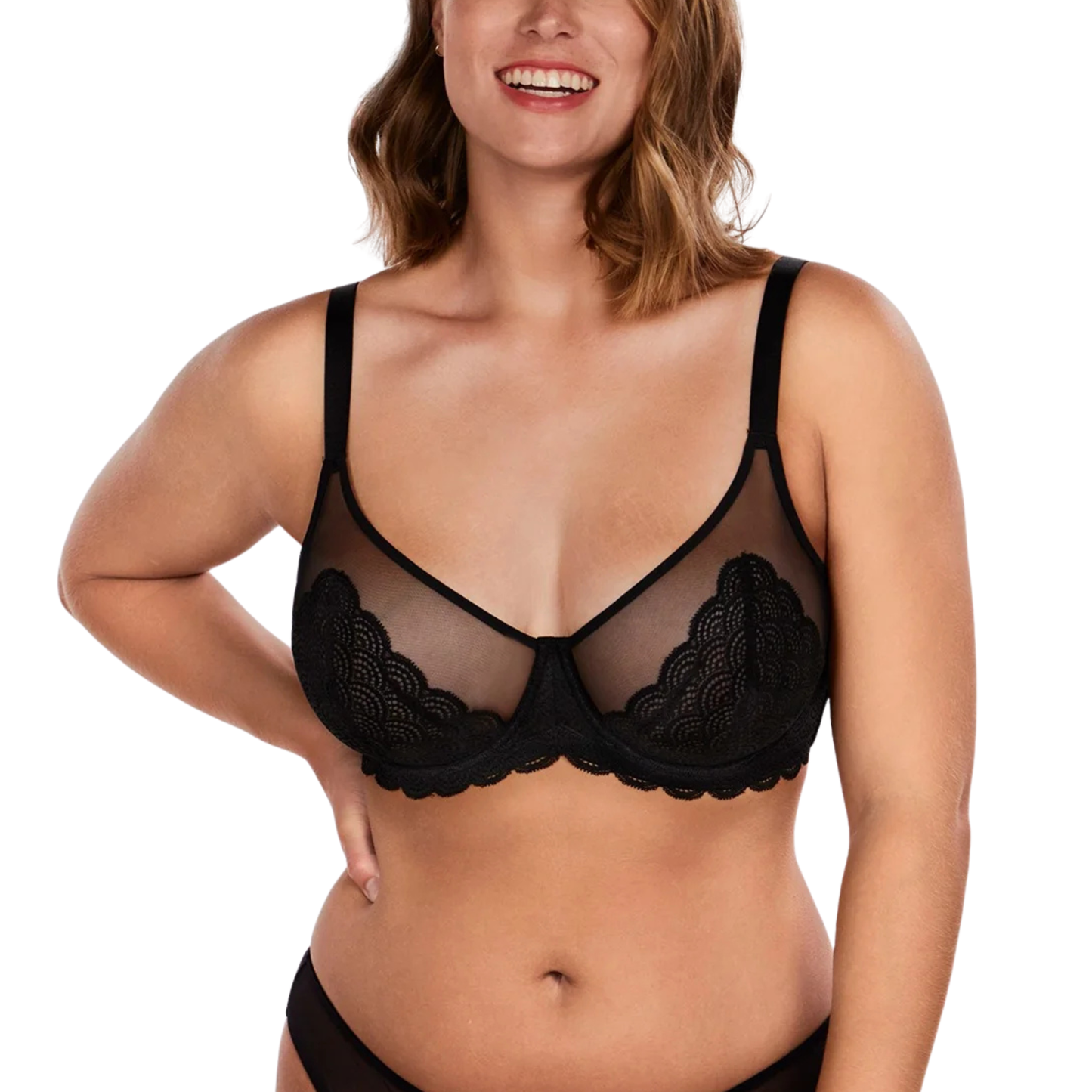 Curva™  Reggiseno Minimizer in Pizzo per Seni Generosi