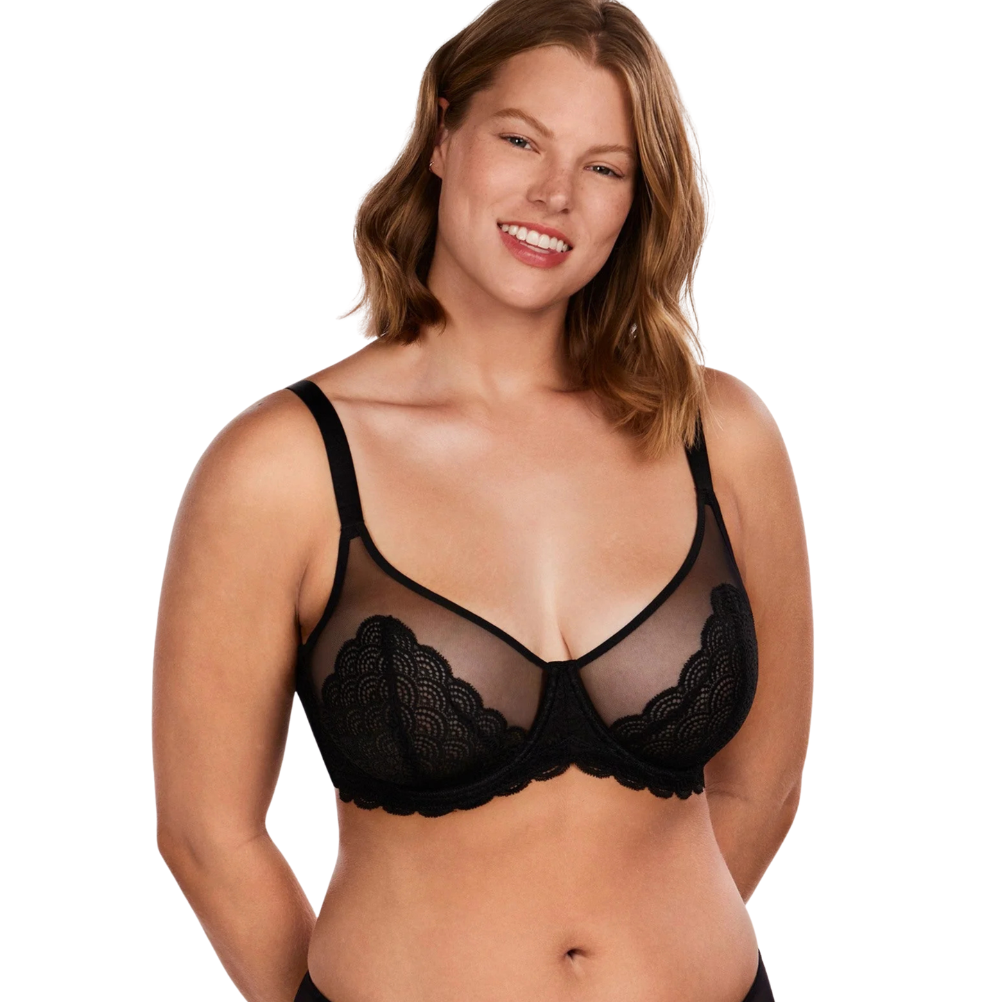 Curva™  Reggiseno Minimizer in Pizzo per Seni Generosi