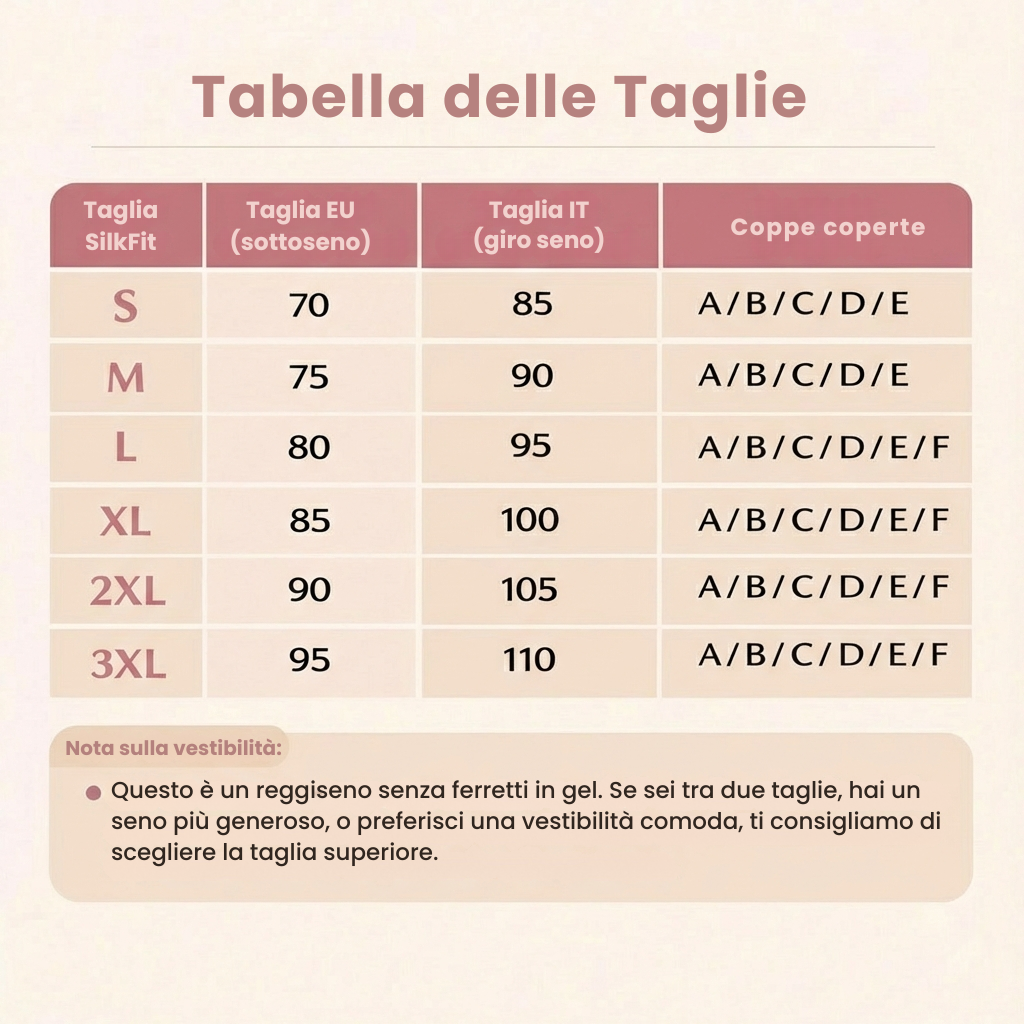 SilkFit™ Reggiseno Seconda Pelle