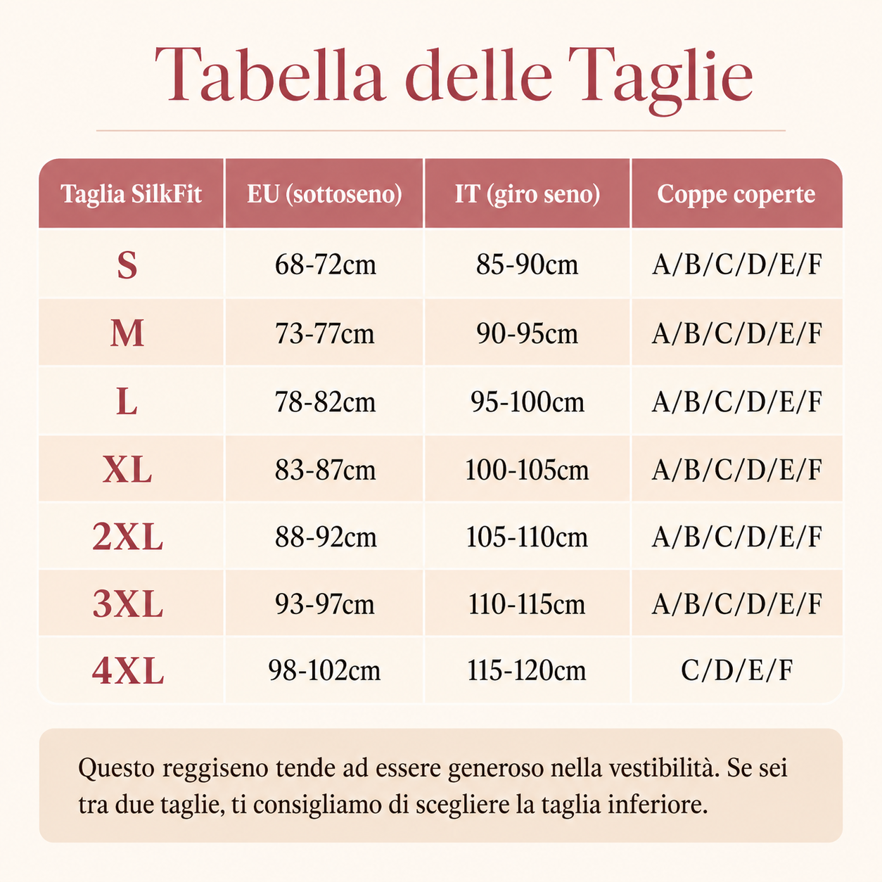 SilkFit- Reggiseno Seconda Pelle