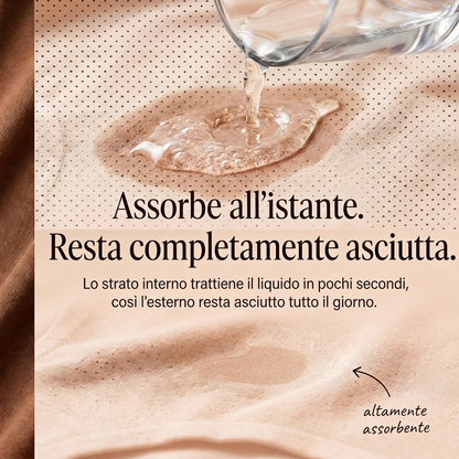 Slip a vita alta a prova di perdite